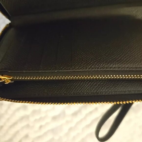 Coach Wristlet Wallet black F58053 - Picture 5 of 16